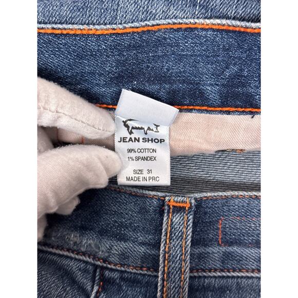 Jean Shop NYC Jeans 31 Womens Ellen Boyfriend Selvedge Denim In Hobo Distressed - Picture 7 of 8